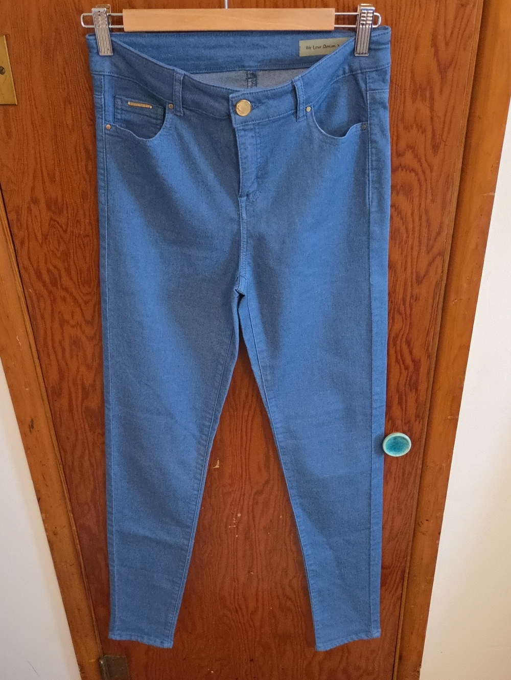 Renuar "We Love Denim" Sky Blue Skinny Jeans - Size 8